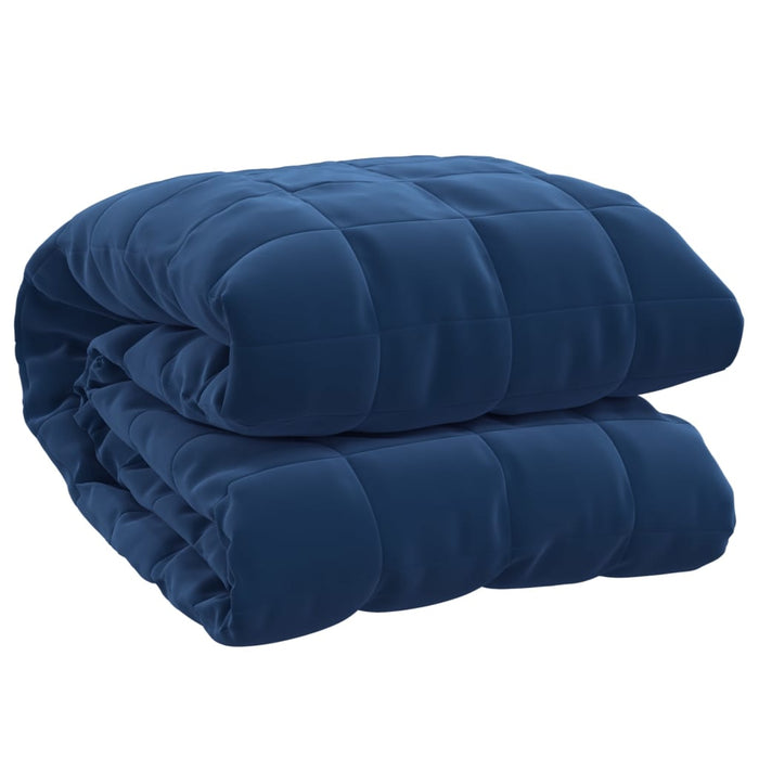 Pătură grea, albastru, 140x200 cm, 10 kg, material textil - WALTI WALTI