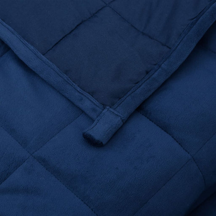Pătură grea, albastru, 152x203 cm, 7 kg, material textil - WALTI WALTI
