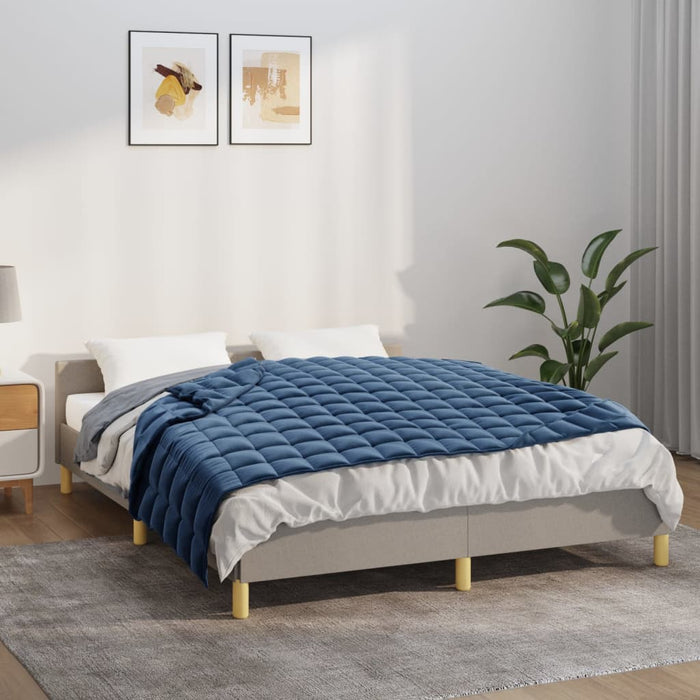 Pătură grea, albastru, 152x203 cm, 7 kg, material textil - WALTI WALTI