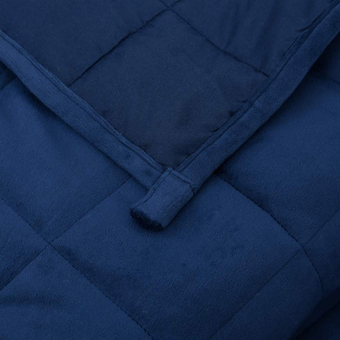 Pătură grea, albastru, 200x230 cm, 9 kg, material textil - WALTI WALTI