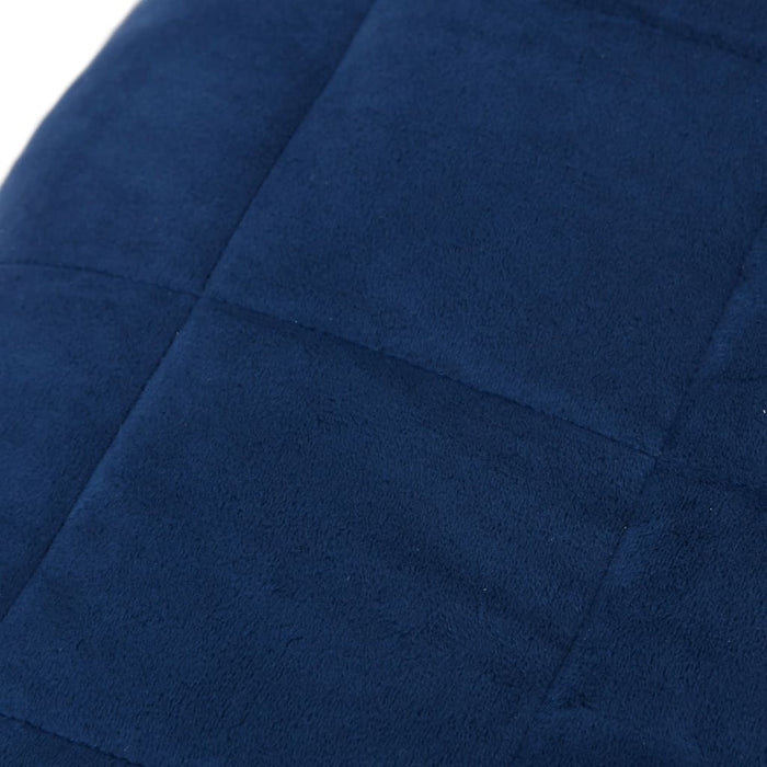 Pătură grea, albastru, 200x220 cm, 13 kg, textil - WALTI WALTI