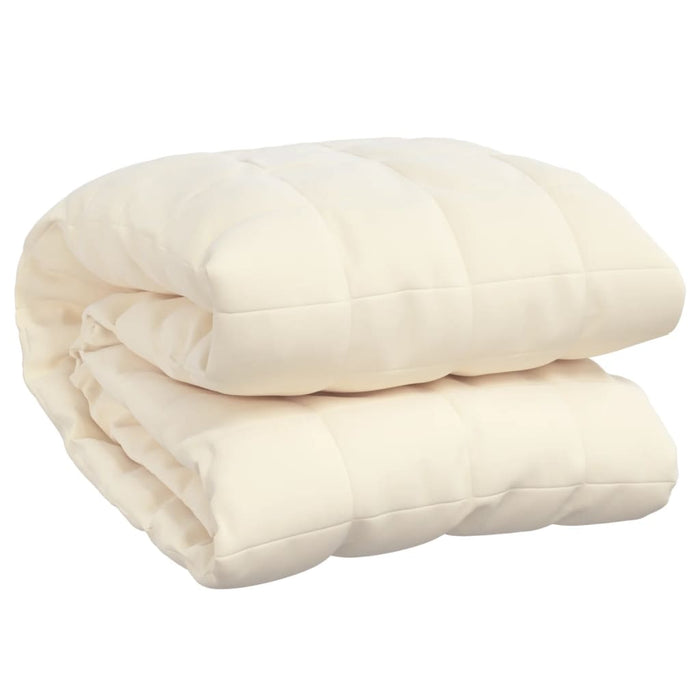 Pătură grea, crem deschis, 122x183 cm, 5 kg, textil - WALTI WALTI