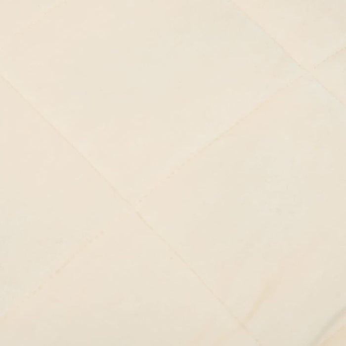 Pătură grea, crem deschis, 122x183 cm, 5 kg, textil - WALTI WALTI
