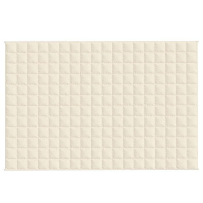 Pătură grea, crem deschis, 122x183 cm, 9 kg, material textil - WALTI WALTI