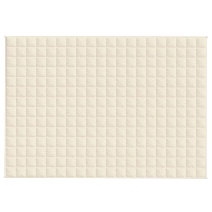 Pătură grea, crem deschis, 137x200 cm, 6 kg, material textil - WALTI WALTI
