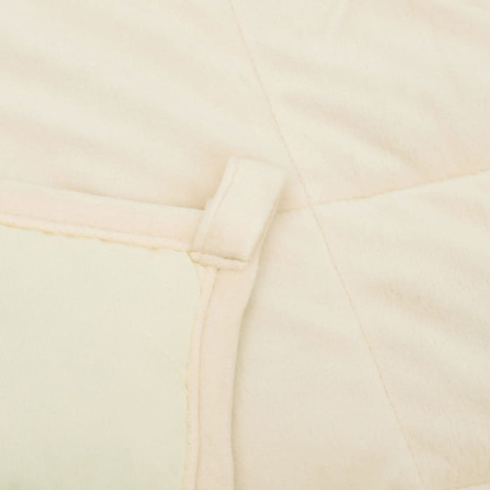 Pătură grea, crem deschis, 140x200 cm, 6 kg, material textil - WALTI WALTI
