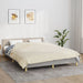 Pătură grea, crem deschis, 220x240 cm, 11 kg, material textil - WALTI WALTI