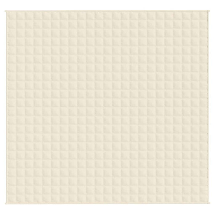 Pătură grea, crem deschis, 220x240 cm, 15 kg, material textil - WALTI WALTI