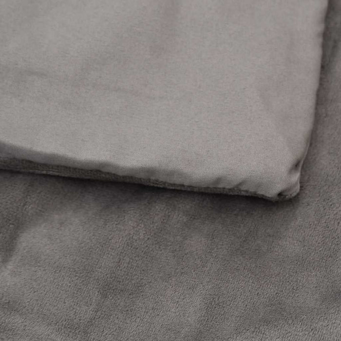 Pătură grea cu husă, gri, 140x200 cm, 10 kg, material textil WALTI