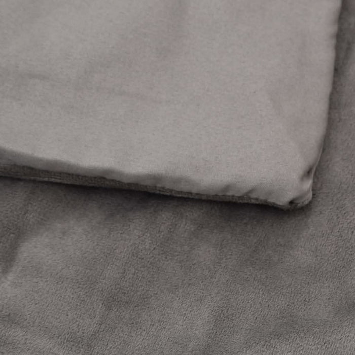 Pătură grea cu husă, gri, 135x200 cm, 10 kg, material textil - WALTI WALTI