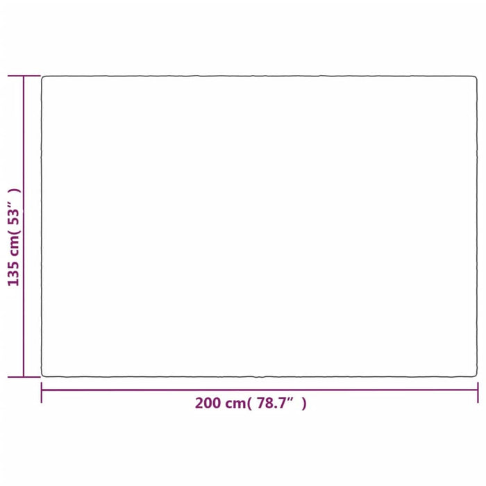Pătură grea cu husă, gri, 135x200 cm, 10 kg, material textil - WALTI WALTI