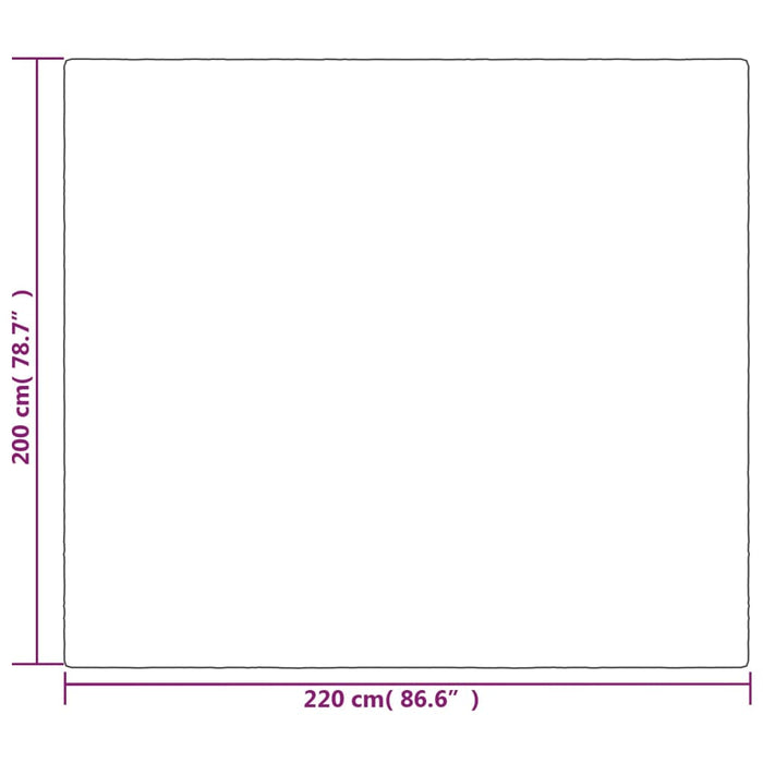 Pătură grea cu husă, gri, 200x220 cm, 9 kg, material textil - WALTI WALTI