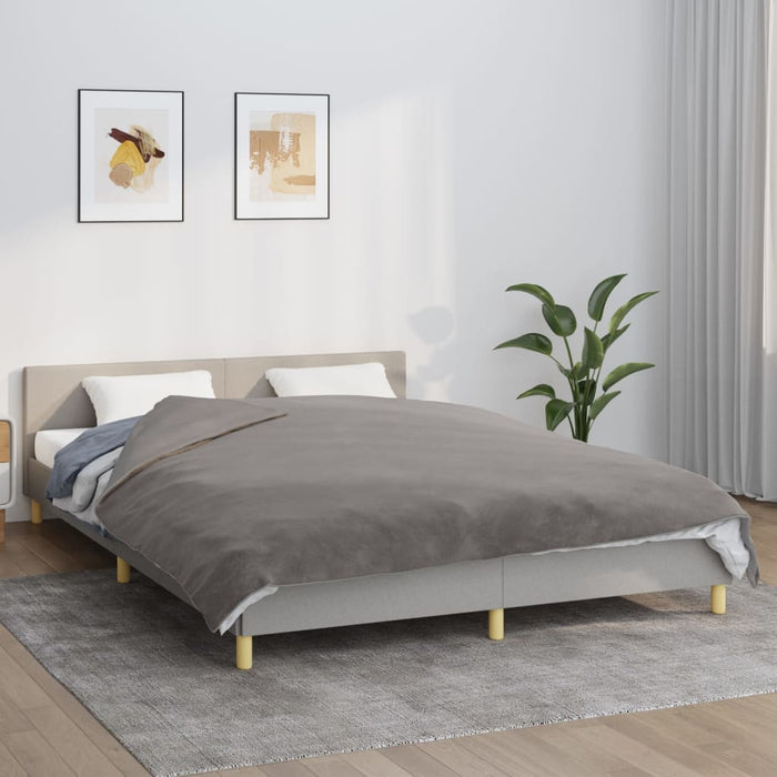 Pătură grea cu husă, gri, 200x220 cm, 9 kg, material textil - WALTI WALTI