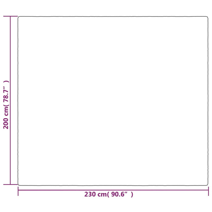 Pătură grea cu husă, gri, 200x230 cm, 9 kg, material textil - WALTI WALTI