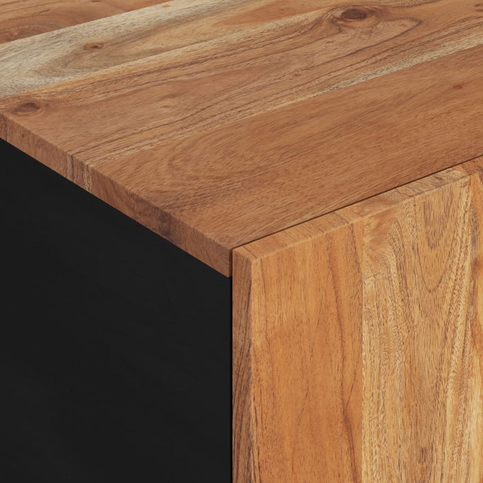 Măsuță de cafea, 100x54x40 cm, lemn masiv acacia/lemn prelucrat WALTI