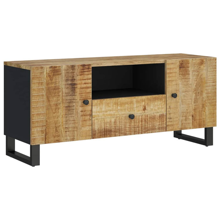 Dulap TV 105x33,5x46 cm, lemn masiv de mango și lemn prelucrat - WALTI WALTI