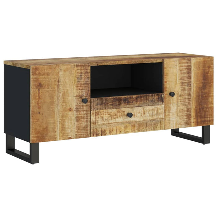 Dulap TV 105x33,5x46 cm, lemn masiv de mango și lemn prelucrat - WALTI WALTI