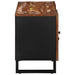 Dulap TV, 105x33,5x46 cm, lemn masiv reciclat&lemn prelucrat - WALTI WALTI