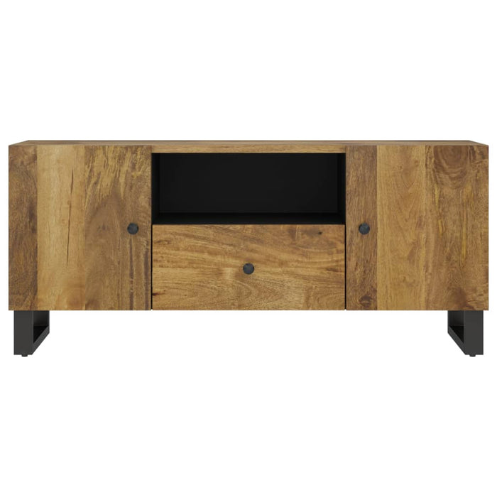 Dulap TV 105x33,5x46 cm, lemn masiv de mango și lemn prelucrat - WALTI WALTI