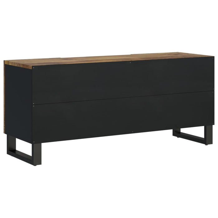 Dulap TV 105x33,5x46 cm, lemn masiv de mango și lemn prelucrat - WALTI WALTI