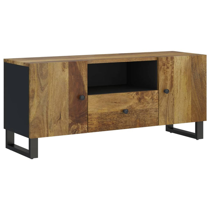 Dulap TV 105x33,5x46 cm, lemn masiv de mango și lemn prelucrat - WALTI WALTI