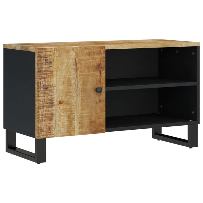 Dulap TV 80x33x46 cm, lemn masiv de mango și lemn prelucrat - WALTI WALTI