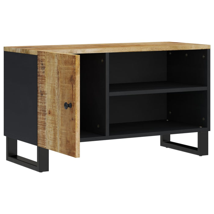 Dulap TV 80x33x46 cm, lemn masiv de mango și lemn prelucrat - WALTI WALTI