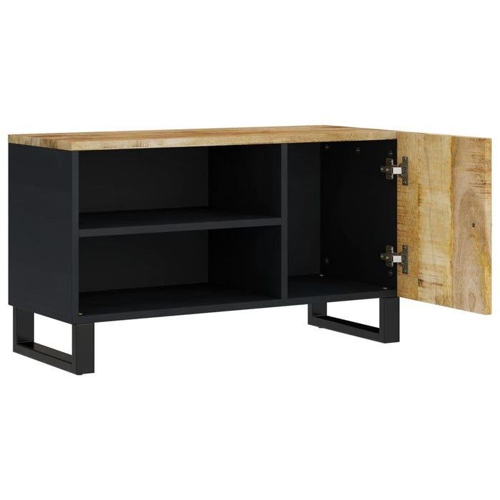 Dulap TV 80x33x46 cm, lemn masiv de mango și lemn prelucrat - WALTI WALTI
