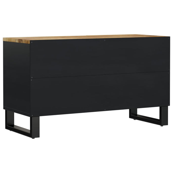Dulap TV 80x33x46 cm, lemn masiv de mango și lemn prelucrat - WALTI WALTI
