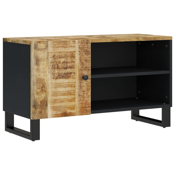 Dulap TV 80x33x46 cm, lemn masiv de mango și lemn prelucrat - WALTI WALTI