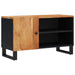 Dulap TV, 80x33x46 cm, lemn masiv de acacia&lemn prelucrat - WALTI WALTI