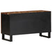 Dulap TV, 80x33x46 cm, lemn masiv reciclat&lemn prelucrat - WALTI WALTI