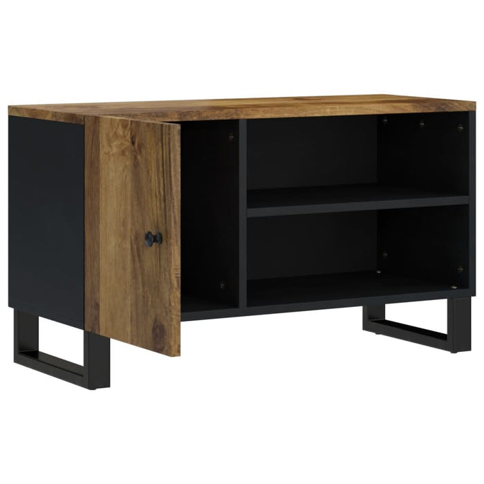 Dulap TV 80x33x46 cm, lemn masiv de mango și lemn prelucrat - WALTI WALTI