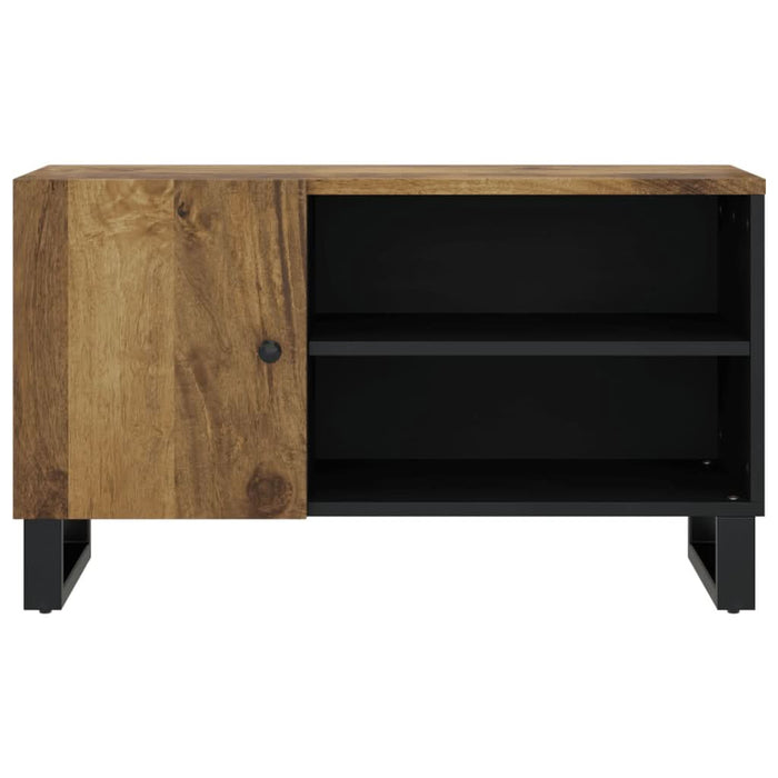 Dulap TV 80x33x46 cm, lemn masiv de mango și lemn prelucrat - WALTI WALTI