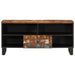 Dulap TV, 100x33x46 cm, lemn masiv reciclat&lemn prelucrat - WALTI WALTI