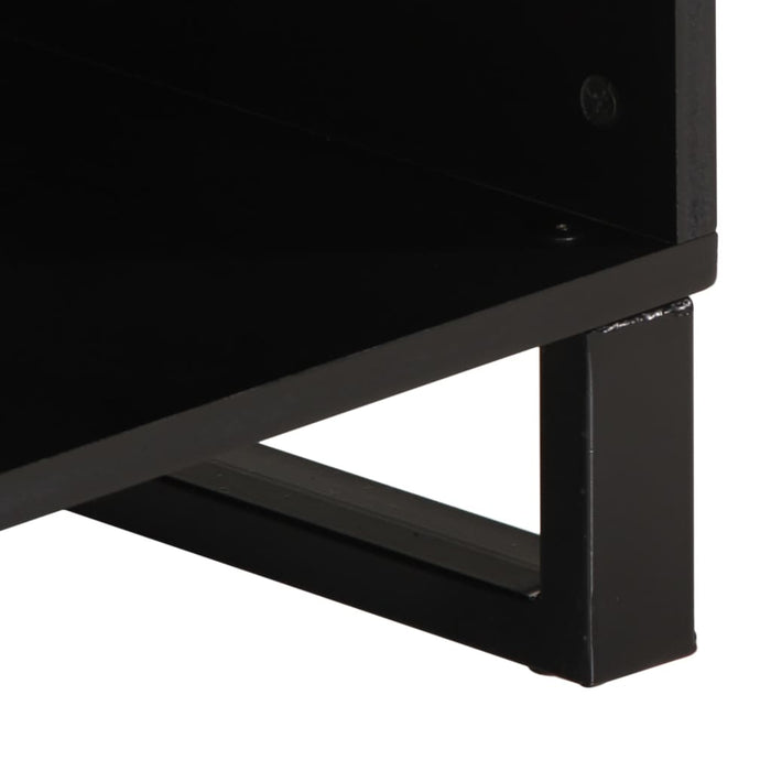 Dulap TV, 100x33x46 cm, lemn masiv reciclat&lemn prelucrat - WALTI WALTI