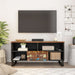 Dulap TV, 100x33x46 cm, lemn masiv reciclat&lemn prelucrat - WALTI WALTI