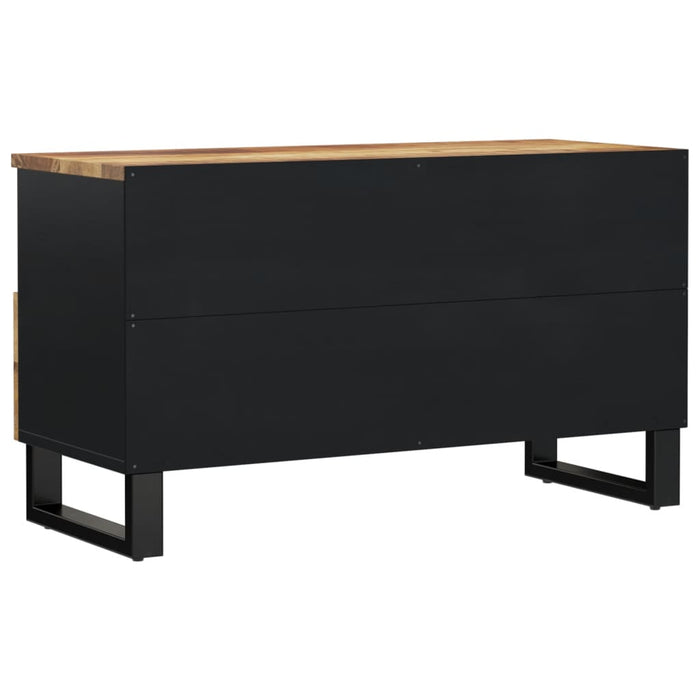 Dulap TV 80x33x46 cm, lemn masiv de mango și lemn prelucrat - WALTI WALTI