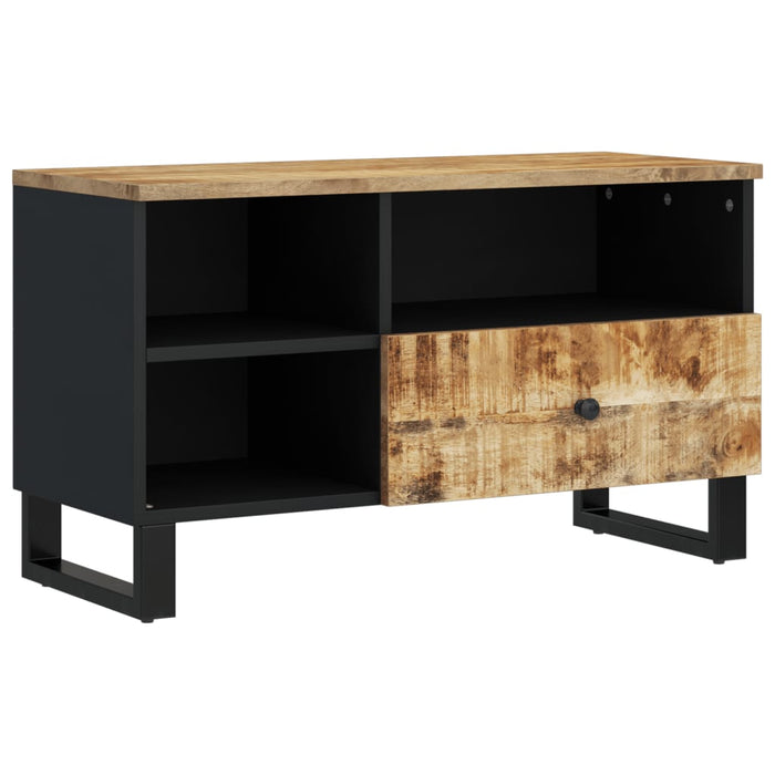 Dulap TV 80x33x46 cm, lemn masiv de mango și lemn prelucrat - WALTI WALTI