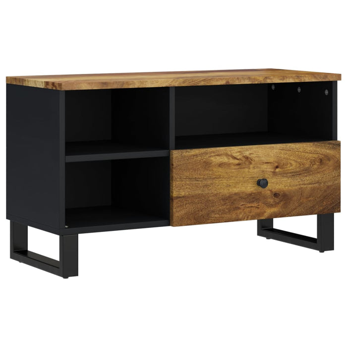 Dulap TV 80x33x46 cm, lemn masiv de mango și lemn prelucrat - WALTI WALTI