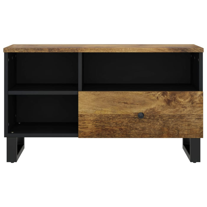 Dulap TV 80x33x46 cm, lemn masiv de mango și lemn prelucrat - WALTI WALTI