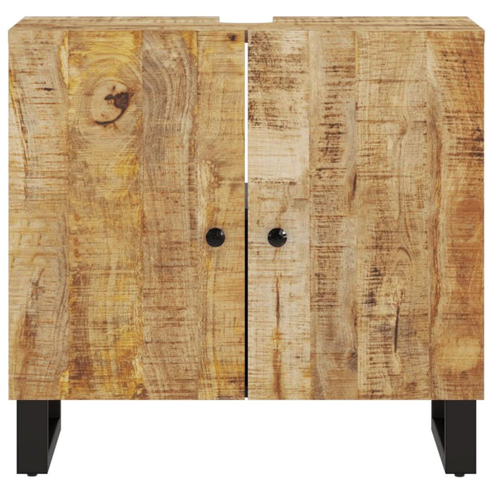 Dulap de chiuvetă 62x33x58 cm lemn masiv mango & lemn compozit - WALTI WALTI