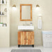 Dulap de chiuvetă 62x33x58 cm lemn masiv acacia & lemn compozit - WALTI WALTI