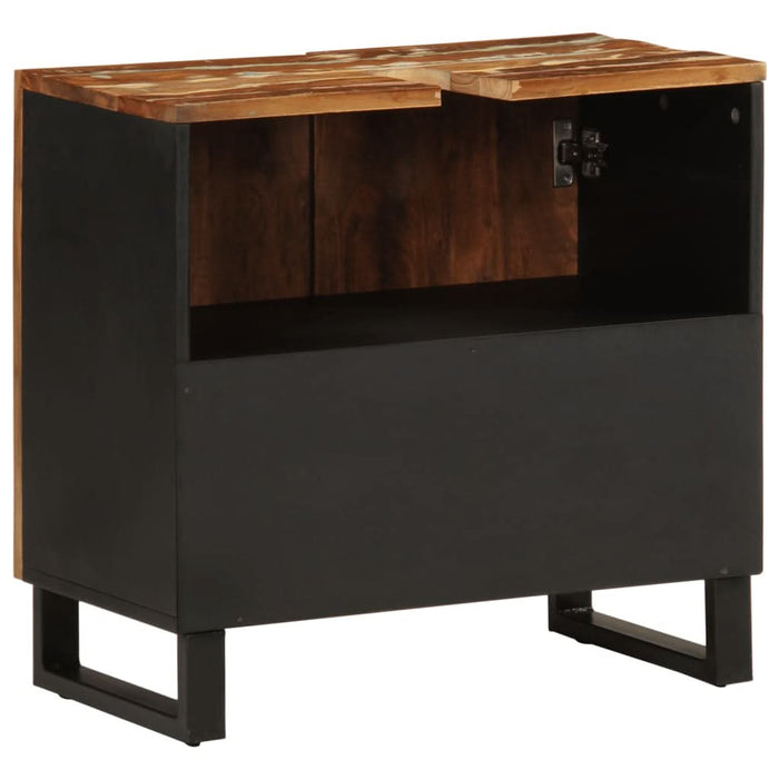Dulap de chiuvetă 62x33x58 cm lemn masiv reciclat&lemn compozit - WALTI WALTI