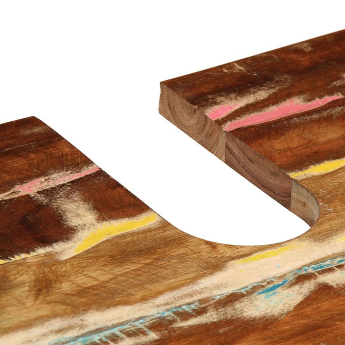 Dulap de chiuvetă 62x33x58 cm lemn masiv reciclat&lemn compozit - WALTI WALTI