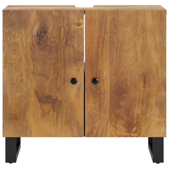 Dulap de chiuvetă 62x33x58 cm lemn masiv mango & lemn compozit - WALTI WALTI