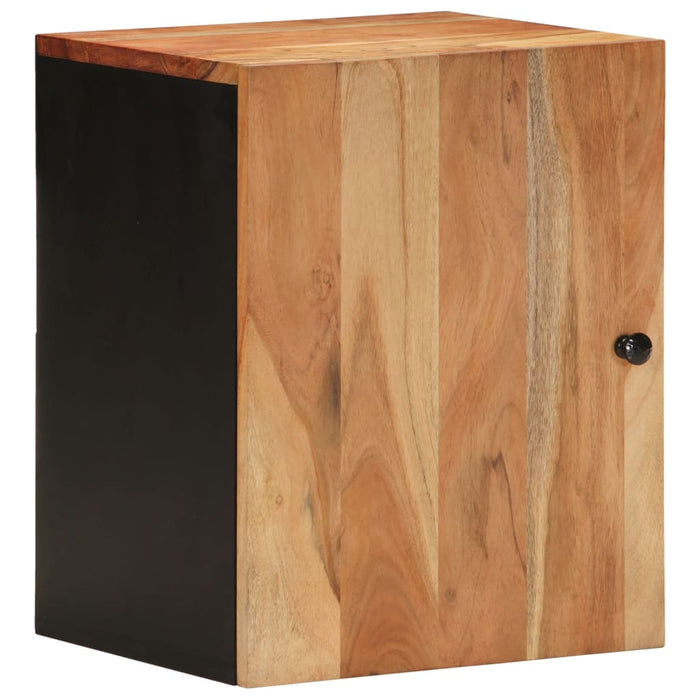 Dulap de perete de baie, 38x33x48 cm, lemn masiv de acacia WALTI