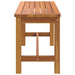 Bancă de grădină 80x35x45 cm, lemn masiv de acacia - WALTI WALTI