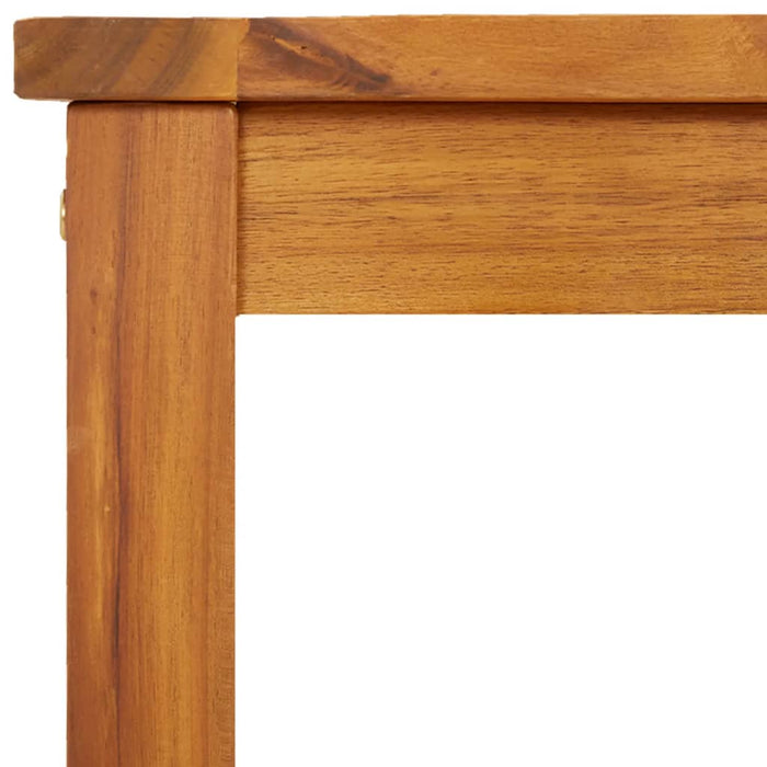 Bancă de grădină 80x35x45 cm, lemn masiv de acacia - WALTI WALTI