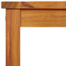 Bancă de grădină 80x35x45 cm, lemn masiv de acacia - WALTI WALTI